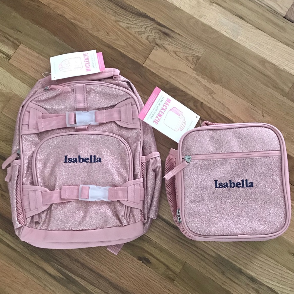 Pottery Barn Kids Mackenzie backpack, lunch bag